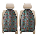 Halloween Zombie Striped Pattern Print Car Seat Organizers