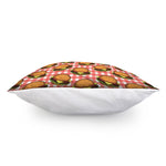 Hamburger Plaid Pattern Print Pillow Cover