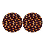Hamburger Planet Pattern Print Car Coasters