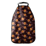 Hamburger Planet Pattern Print Car Seat Organizers