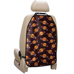 Hamburger Planet Pattern Print Car Seat Organizers