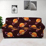 Hamburger Planet Pattern Print Sofa Cover