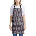 Hamsa Symbol Pattern Print Apron