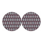 Hamsa Symbol Pattern Print Car Coasters