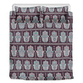 Hamsa Symbol Pattern Print Duvet Cover Bedding Set