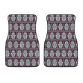 Hamsa Symbol Pattern Print Front Car Floor Mats