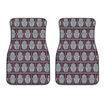 Hamsa Symbol Pattern Print Front Car Floor Mats