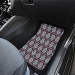 Hamsa Symbol Pattern Print Front Car Floor Mats