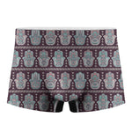 Hamsa Symbol Pattern Print Men's Boxer Briefs