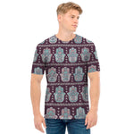 Hamsa Symbol Pattern Print Men's T-Shirt