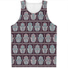 Hamsa Symbol Pattern Print Men's Tank Top