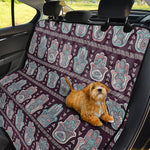 Hamsa Symbol Pattern Print Pet Car Back Seat Cover