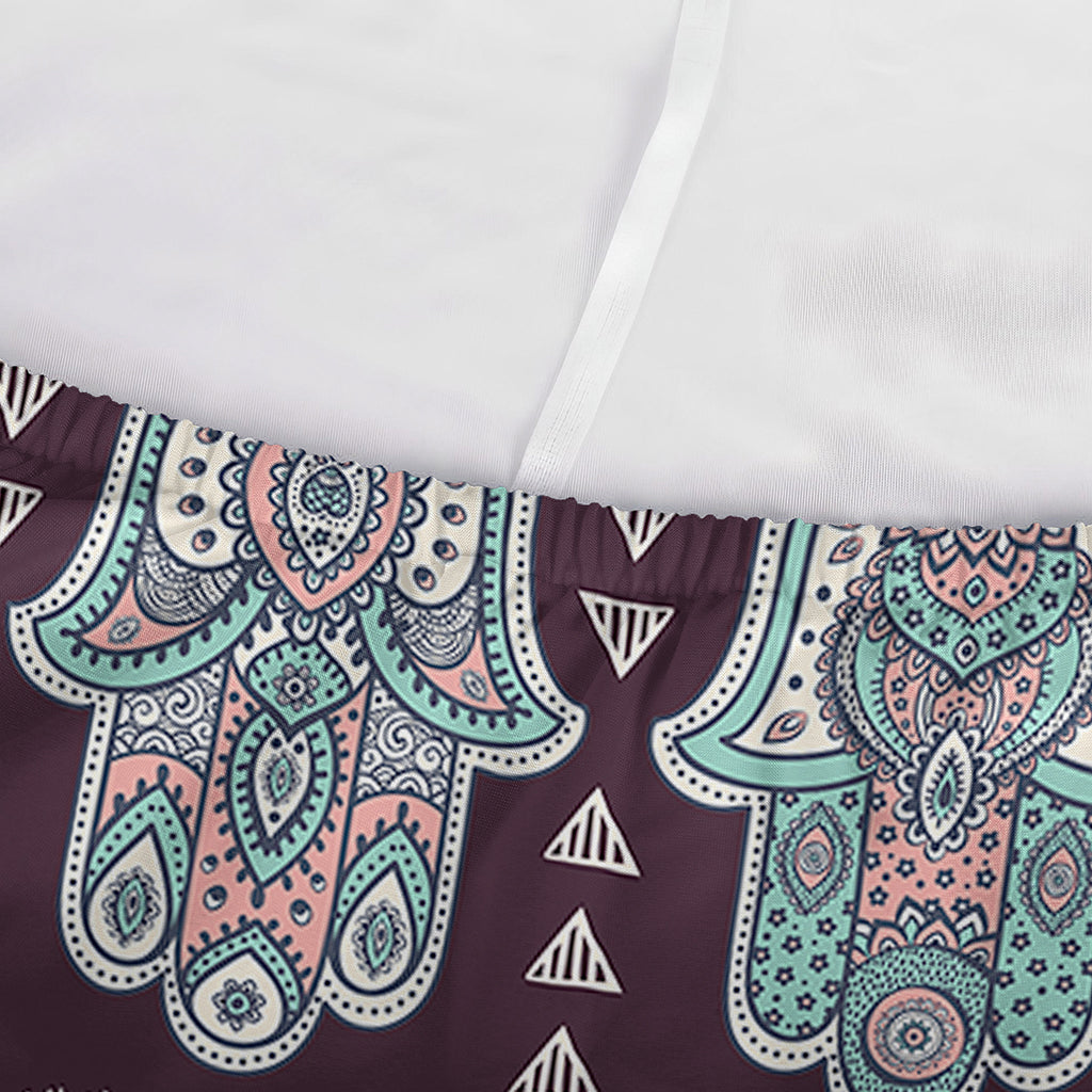 Hamsa Symbol Pattern Print Sofa Cover