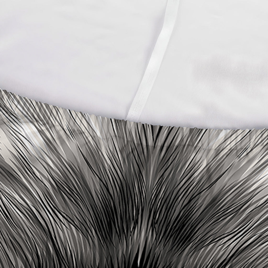 Hand Drawn Alaskan Malamute Print Sofa Cover