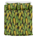 Hand-Drawn Corncob Pattern Print Duvet Cover Bedding Set