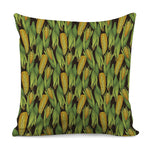 Hand-Drawn Corncob Pattern Print Pillow Cover