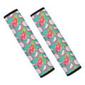 Hand Drawn Dragon Fruit Pattern Print Car Seat Belt Covers