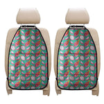 Hand Drawn Dragon Fruit Pattern Print Car Seat Organizers