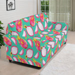 Hand Drawn Dragon Fruit Pattern Print Sofa Cover