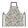 Hand Drawn Mantis Pattern Print Apron