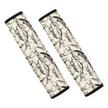 Hand Drawn Mantis Pattern Print Car Seat Belt Covers