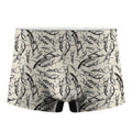 Hand Drawn Mantis Pattern Print Men's Boxer Briefs