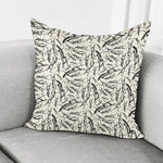 Hand Drawn Mantis Pattern Print Pillow Cover