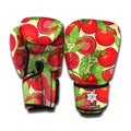Hand Drawn Tomato Pattern Print Boxing Gloves