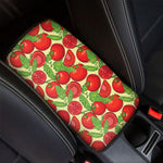 Hand Drawn Tomato Pattern Print Car Center Console Cover