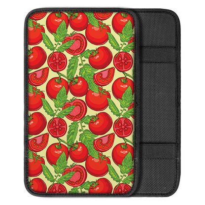 Hand Drawn Tomato Pattern Print Car Center Console Cover
