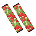 Hand Drawn Tomato Pattern Print Car Seat Belt Covers