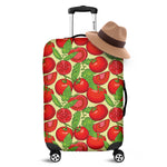 Hand Drawn Tomato Pattern Print Luggage Cover