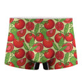 Hand Drawn Tomato Pattern Print Men's Boxer Briefs
