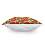 Hand Drawn Tomato Pattern Print Pillow Cover