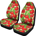Hand Drawn Tomato Pattern Print Universal Fit Car Seat Covers