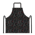 Hand Of Glory Black Magic Witch Print Apron
