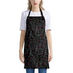 Hand Of Glory Black Magic Witch Print Apron