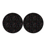 Hand Of Glory Black Magic Witch Print Car Coasters