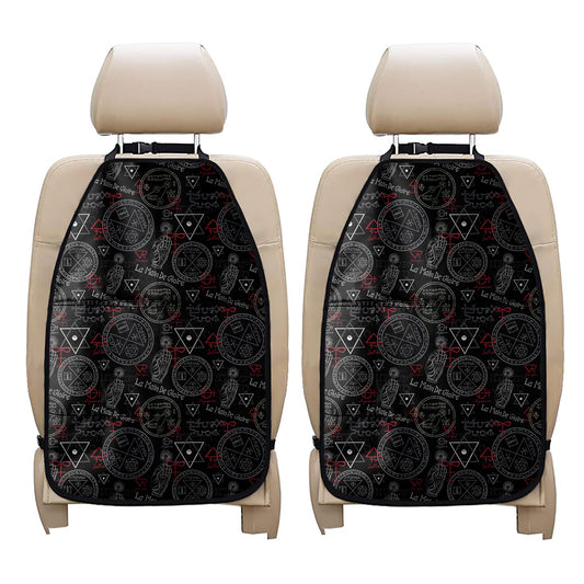 Hand Of Glory Black Magic Witch Print Car Seat Organizers