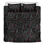 Hand Of Glory Black Magic Witch Print Duvet Cover Bedding Set