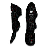 Hand Of Glory Black Magic Witch Print Muay Thai Shin Guard