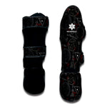 Hand Of Glory Black Magic Witch Print Muay Thai Shin Guard