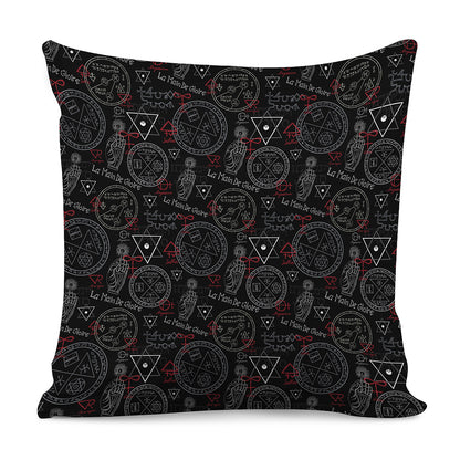 Hand Of Glory Black Magic Witch Print Pillow Cover