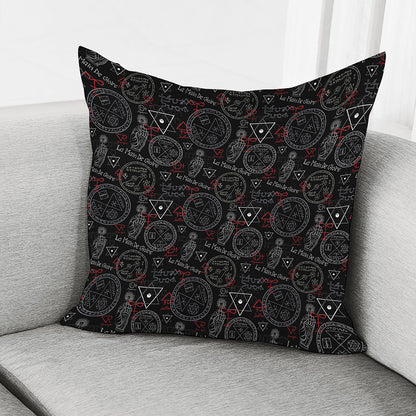 Hand Of Glory Black Magic Witch Print Pillow Cover