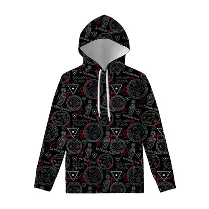 Hand Of Glory Black Magic Witch Print Pullover Hoodie