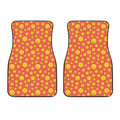 Happy Emoji Pattern Print Front Car Floor Mats