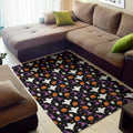 Happy Halloween Ghost Pattern Print Floor Mat