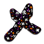 Happy Halloween Ghost Pattern Print Muay Thai Shin Guard