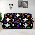 Happy Halloween Ghost Pattern Print Sofa Cover