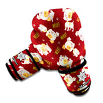 Happy Jack Russell Terrier Pattern Print Boxing Gloves